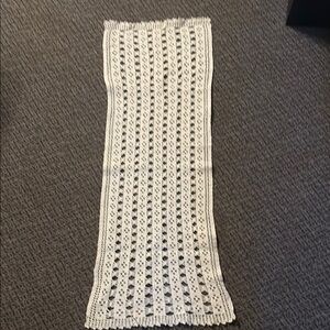 Vintage Hand crafted Crochet Table Runner